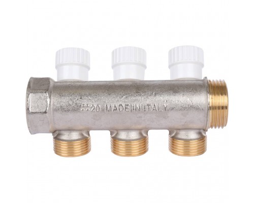 3-х ходовой коллектор LUXOR с перекрывающими кранами CP 453 (G1xG3/4 EK) (68513503 )