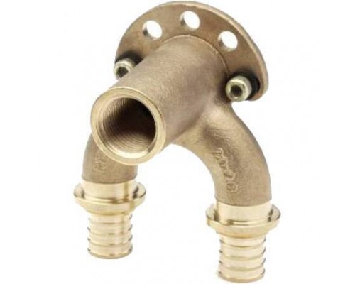 Проточный настенный угольник REHAU RAUTITAN 16/16-Rp 1/2 длинный RX+ для труб из сшитого полиэтилена 14562701001 (14562701001)