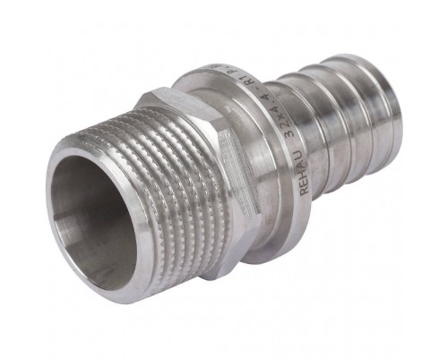 *11377521001 REHAU RAUTITAN Переходник из нерж. стали с наружной резьбой 32 - R 1 для труб из сшит полиэтил аксиальный (11377521001)