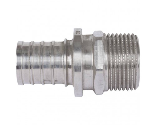 *11377521001 REHAU RAUTITAN Переходник из нерж. стали с наружной резьбой 32 - R 1 для труб из сшит полиэтил аксиальный (11377521001)