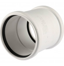 Муфта двухраструбная REHAU RAUPIANO PLUS 110 11214941001 (11214941001)