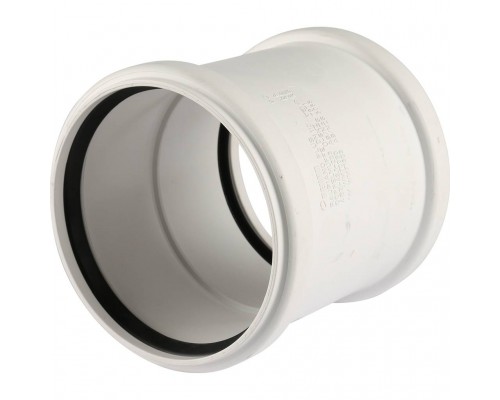 Муфта двухраструбная REHAU RAUPIANO PLUS 110 11214941001 (11214941001)