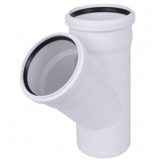 Тройник REHAU RAUPIANO PLUS 110/110/45° 11229841001 (11229841001)