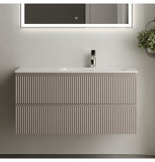 Тумба с раковиной Sancos Snob R 100 см, R, doha soft