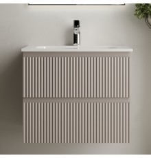 Тумба с раковиной Sancos Snob R 60 см, doha soft