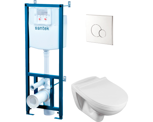 Комплект Santek Бореаль 1WH501544 кнопка хром