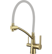 Смеситель для кухни Savol S-L1805B-04 с гибким изливом