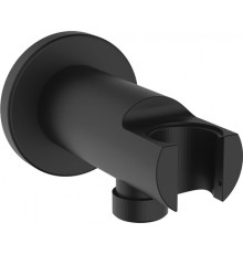 Шланговое подключение IDDIS Built-in Shower Accessories 003BL01i62 с держателем, черное
