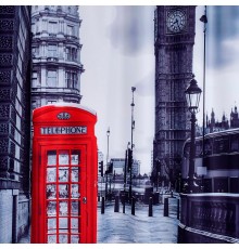 Штора для ванной Ridder Telephone Box 42223000 180x200