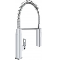 Смеситель для кухни Grohe Eurocube 31395000 с гибким изливом