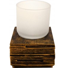 Стакан Ridder Brick 22150148 бронзовый