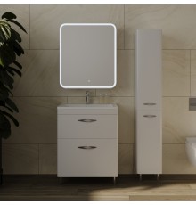 Мебель для ванной комнаты Style Line Каре 70 напольная, Люкс Plus, белая