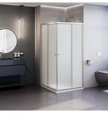 Душевой уголок квадратный, раздвижной у угла - TN-206-J 900x900