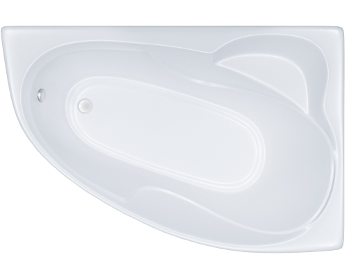Акриловая ванна Triton Изабель L 170x100 см, угловая, с каркасом, асимметричная