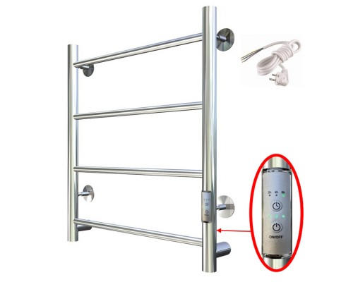 Полотенцесушитель электрический Тругор Аспект ПЭК СП1 60x50, хром