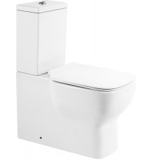 Унитаз-компакт BelBagno Vaso BB127CP с микролифтом, бачок BB127T