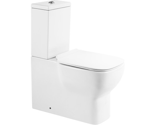 Унитаз-компакт BelBagno Vaso BB127CP с микролифтом, бачок BB127T
