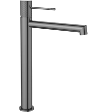 Смеситель для раковины Vincea Desire VBF-1D2GM вороненая сталь
