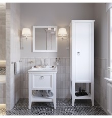 Мебель для ванной комнаты VitrA Valarte 65 матовая белая с зеркалом VitrA Valarte 65