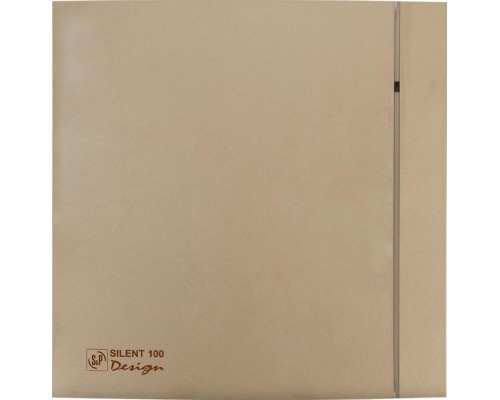 Вытяжной вентилятор Soler Palau Design Silent 100 CZ Design-4C champagne 5 сменных полосок