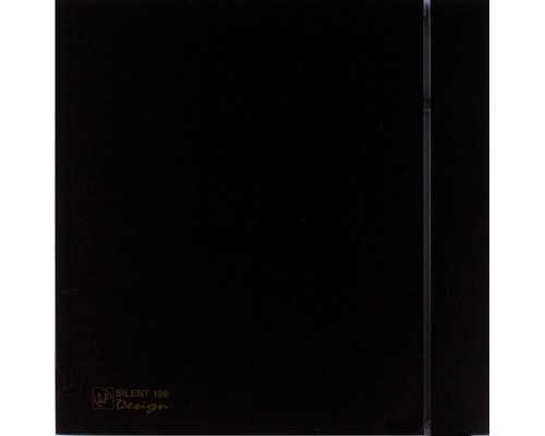 Вытяжной вентилятор Soler Palau Design Silent 100 CZ Design-4C black 5 сменных полосок