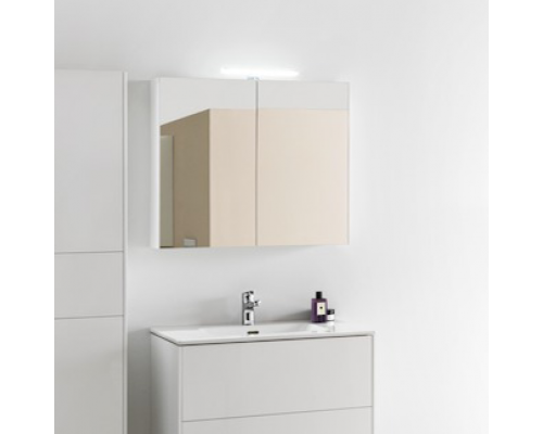 Зеркало-шкаф Laufen Base 80 белое глянцевое