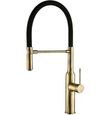 Смеситель для кухни Zorg Steel Hummer SH 2022 BRONZE бронза