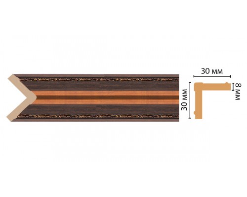 Угол DECOMASTER116-966 ДМ (30*30*2400 мм)