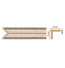 Угол DECOMASTER 116-59 ДМ (30*30*2400 мм)