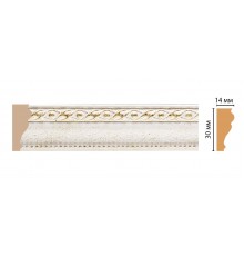 Молдинг DECOMASTER 125-40 ДМ (30*14*2400 мм)