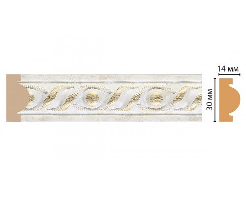Молдинг DECOMASTER 157-40 (30*13*2400мм)