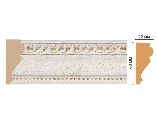Молдинг DECOMASTER 161-40 (60*22*2400мм)