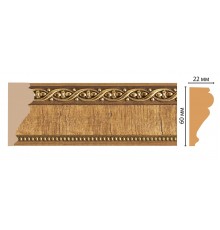 Молдинг DECOMASTER 161-4 ДМ (60*22*2400 мм)