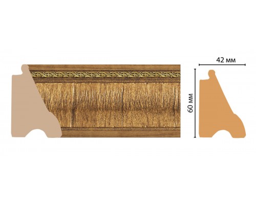Багет DECOMASTER 175-4 (60*42*2900мм)