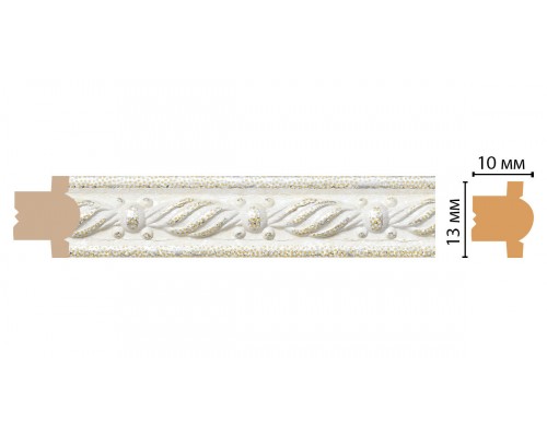 Молдинг DECOMASTER 189-20 (13*10*2400мм)