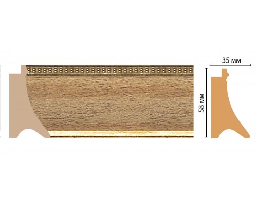 Багет DECOMASTER 548M-440 (58*35*2900мм)