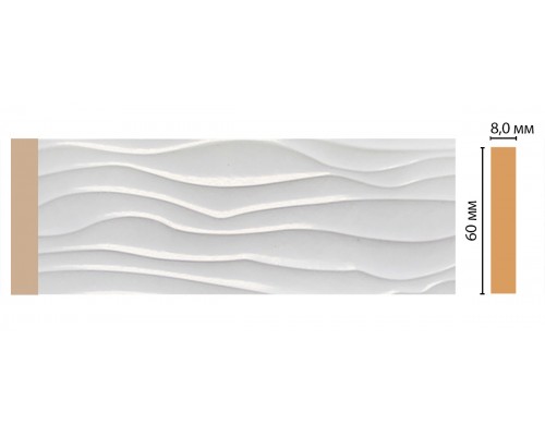 Молдинг DECOMASTER D043-114 (60*8*2400мм)