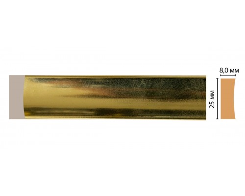 Молдинг DECOMASTER D046-374ДМ (25*8*2400мм)
