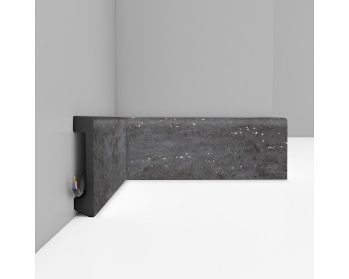 Плинтус DECOMASTER D235-1632G ДМ (80*17*2400 мм)