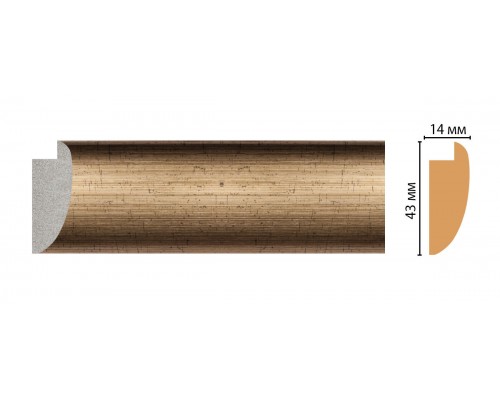 Багет DECOMASTER FM6-1 (43*14*2850мм)