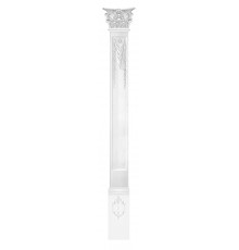 Комплект DK-82260-SET2: пилястра DK-82260, капитель DK-82251, основание DK-82253