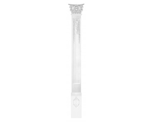 Комплект DK-82260-SET2: пилястра DK-82260, капитель DK-82251, основание DK-82253 Комплект DK-82260-SET2: пилястра DK-82260, капитель DK-82251, основание DK-82253
