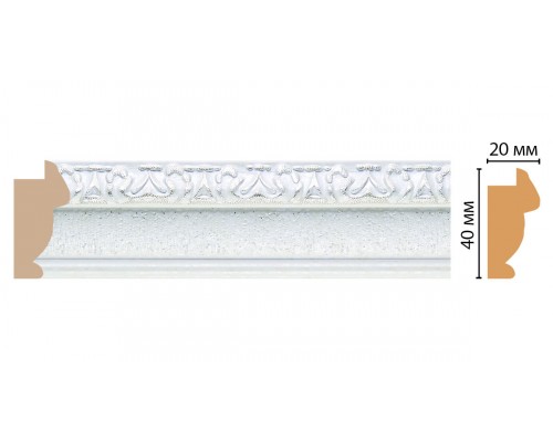Багет  DECOMASTER 807-42 (40*20*2900мм)