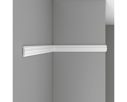 Молдинг гладкий DECOMASTER 97615F гибкий (50*12*2400мм)