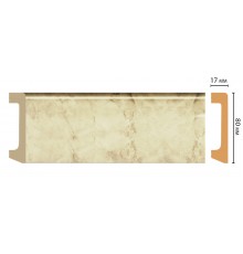 Плинтус напольный DECOMASTER D235-80AДМ (80*17*2400 мм)