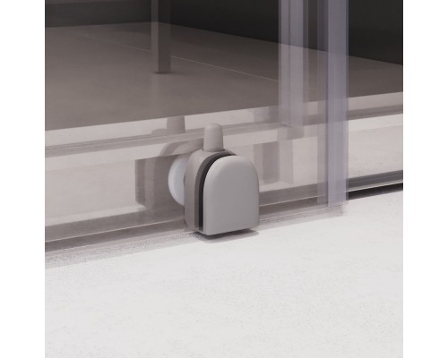 Душевой уголок квадратный, раздвижной у угла - TN-206-J 900x900