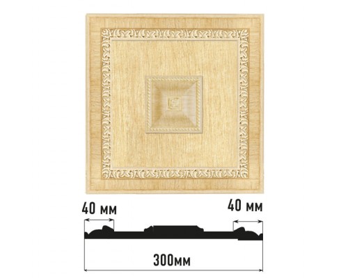 Декоративное панно DECOMASTER D31-5 (300*300*32мм)