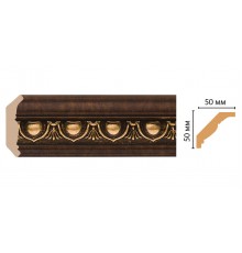 Плинтус потолочный DECOMASTER 155D-56 (50*50*2400мм)