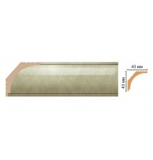 Плинтус потолочный DECOMASTER D109-373 (43*43*2400мм)