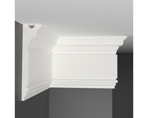 Плинтус потолочный DECOMASTER D214-115 ДМ (150*38*2000мм)